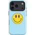 Blue Happy Face iPhone 17 Pro Magsafe Impact Case