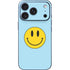 Blue Happy Face iPhone 17 Pro Max Skin