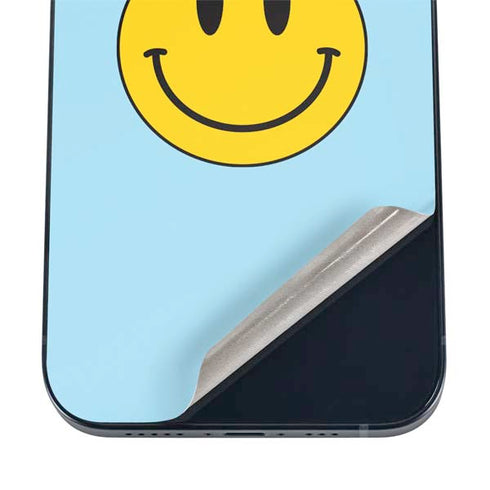 Blue Happy Face iPhone 17 Pro Max Skin