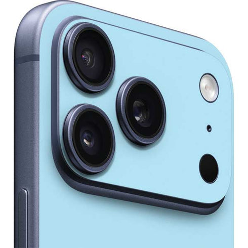 Blue Happy Face iPhone 17 Pro Skin