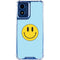 Blue Happy Face Moto G 5G (2024) Clear Case