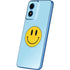 Blue Happy Face Moto G Play 4G (2024) Skin