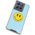 Blue Happy Face Moto G Stylus 5G (2025) Clear Case