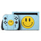 Blue Happy Face Nintendo Switch 2 (2025) with Joy-Con Skin