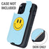Blue Happy Face Otterbox Defender iPhone Skin