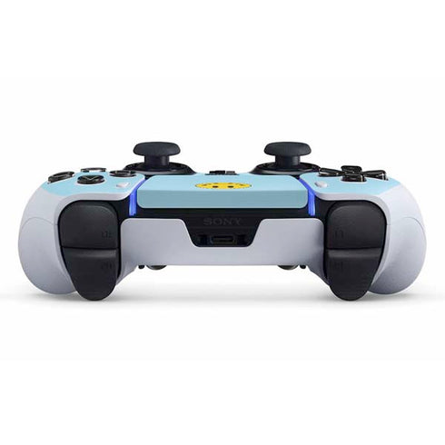 Blue Happy Face PS5 DualSense Edge Pro Controller Skin