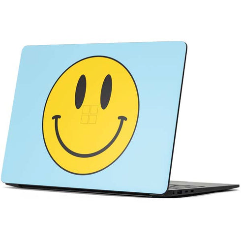 Blue Happy Face Surface Laptop 7 13.8in Skin