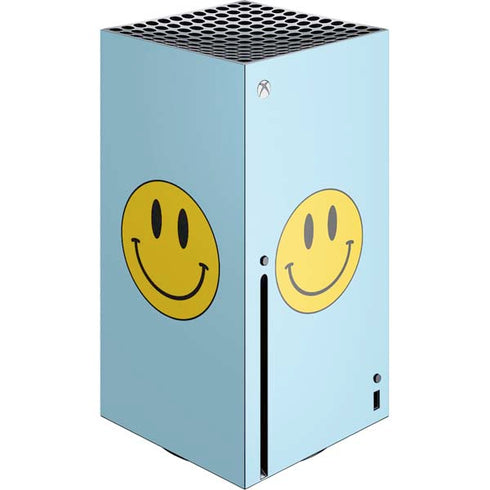 Blue Happy Face Xbox Series X Skins