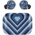 Blue Heart Pattern Amazon Echo Buds Skin