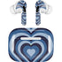 Blue Heart Pattern Apple AirPods Pro Skin