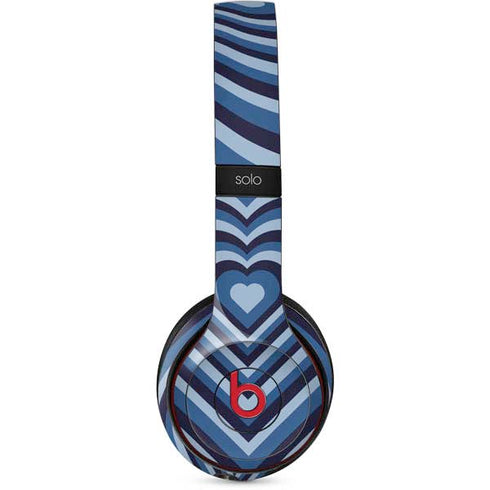 Blue Heart Pattern Beats Solo 3 Wireless Skin