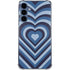 Blue Heart Pattern Galaxy A35 5G Clear Case