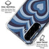 Blue Heart Pattern Galaxy A36 5G Clear Case