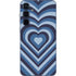 Blue Heart Pattern Galaxy A55 5G Skin