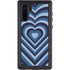 Blue Heart Pattern Galaxy Cases