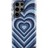 Blue Heart Pattern Galaxy S23 Ultra Pro Case