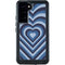 Blue Heart Pattern Galaxy S24 Plus Waterproof Case
