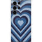 Blue Heart Pattern Galaxy S24 Ultra Skin