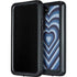 Blue Heart Pattern Galaxy S24 Waterproof Case