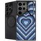 Blue Heart Pattern Galaxy S26 Ultra Kickstand Case