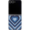Blue Heart Pattern Galaxy Z Flip6 Skin