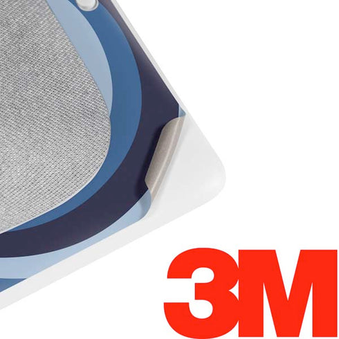 Blue Heart Pattern Google Home Hub Skin