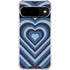 Blue Heart Pattern Google Pixel 10 Clear Case