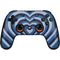 Blue Heart Pattern Google Stadia Controller Skin