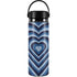 Blue Heart Pattern Hydro Flask 20oz Wide Mouth Skin