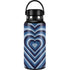 Blue Heart Pattern Hydro Flask 32oz Wide Mouth Skin