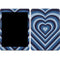 Blue Heart Pattern iPad Skins