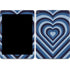 Blue Heart Pattern iPad Skins