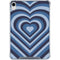 Blue Heart Pattern iPad 11th Gen (2025) Clear Case