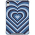 Blue Heart Pattern iPad 11th Gen (2025) Clear Case