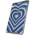 Blue Heart Pattern iPad 11th Gen (2025) Clear Case