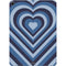 Blue Heart Pattern Apple iPad Air Skin