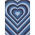 Blue Heart Pattern Apple iPad Air Skin
