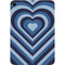 Blue Heart Pattern Apple iPad Mini Skin