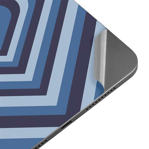 Blue Heart Pattern Apple iPad Mini Skin