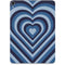 Blue Heart Pattern Apple iPad Pro Skin
