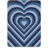 Blue Heart Pattern Apple iPad Pro Skin