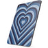 Blue Heart Pattern Apple iPad Pro Skin