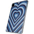 Blue Heart Pattern iPad Pro 11in (2024) Clear Case