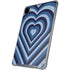 Blue Heart Pattern iPad Cases