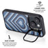 Blue Heart Pattern iPhone 13 Kickstand Case