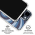 Blue Heart Pattern iPhone 15 Clear Case