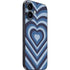 Blue Heart Pattern iPhone 16 Plus Skin