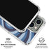 Blue Heart Pattern iPhone 16 Pro Max Clear Case