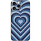 Blue Heart Pattern iPhone 16 Pro Max Skin