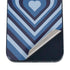 Blue Heart Pattern iPhone 16 Skin